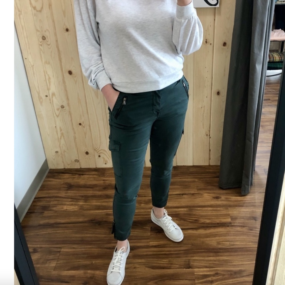 NWT Teal Utility Pants